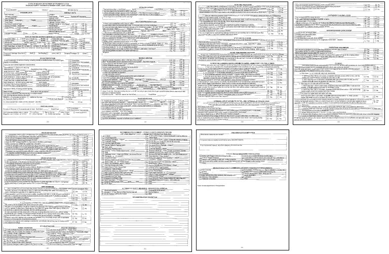 Diagnostic Team Crossing Evaluation Reports, Examples from States - State of Nevada Department of Transportation Railroad Safety Diagnostic Review Form - Quiet Zones