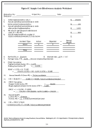 Figure 57. Sample Cost-Effectiveness Analysis Worksheet PDF file