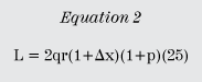 Equation 2